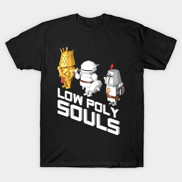 Low Poly Souls T-Shirt by Robirod12